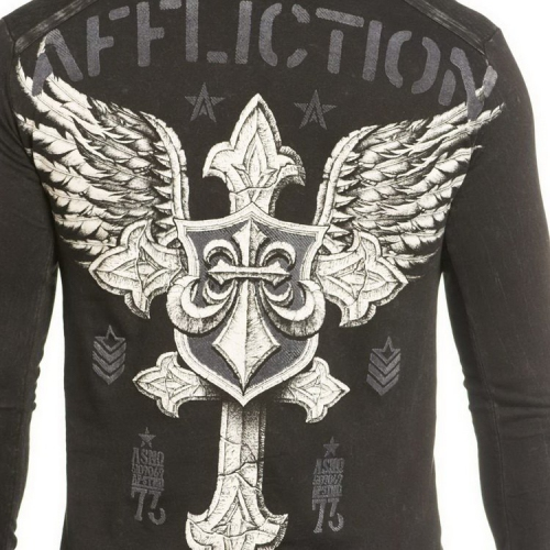 Кофта Affliction Return QLTD Henley фото